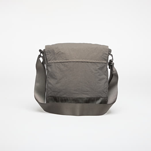 C.P. Company Plain Paper Touch Mixed Shoulder Bag Gunmetal | Footshop
