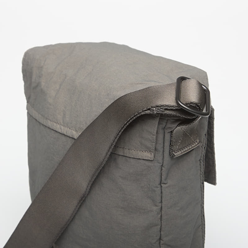 C.P. Company Plain Paper Touch Mixed Shoulder Bag Gunmetal | Footshop