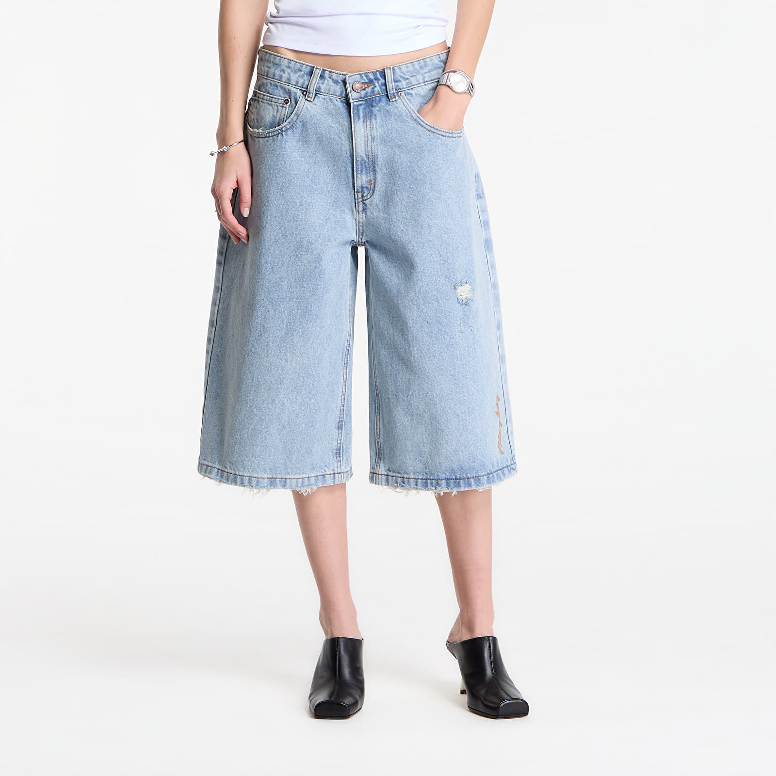 Shorts Playboy x FTSHP Denim Jorts UNISEX Blue