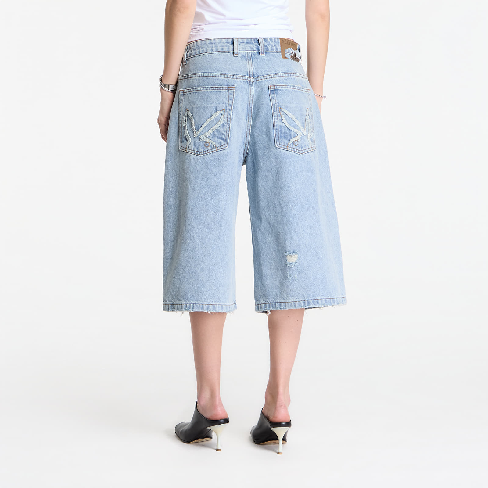 Shorts Playboy x FTSHP Denim Jorts UNISEX Blue