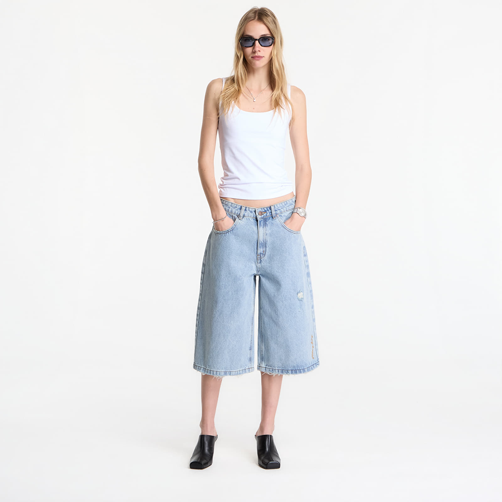 Shorts Playboy x FTSHP Denim Jorts UNISEX Blue