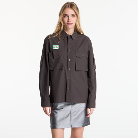 Skjorte HUMAN MADE Hunting Shirt UNISEX Charcoal