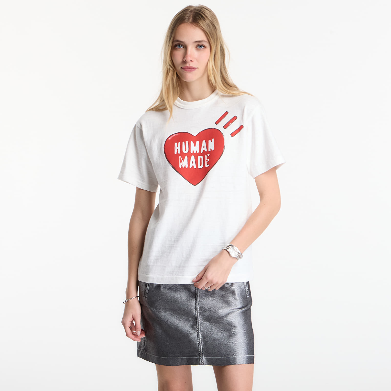 Мъжки тениски HUMAN MADE Graphic T-Shirt UNISEX White