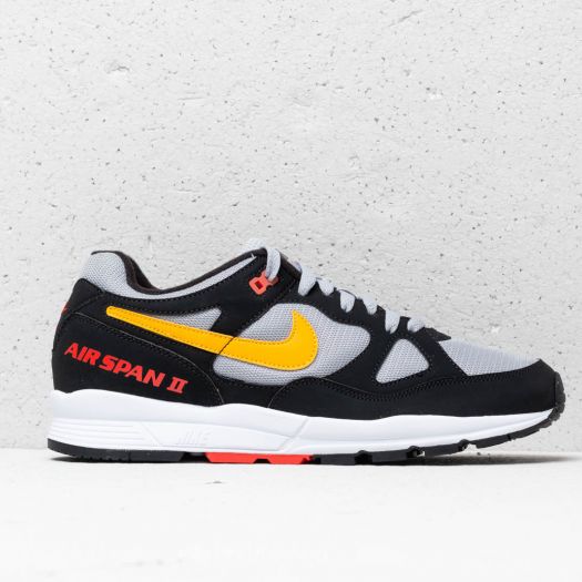 Men s shoes Nike Air Span II Black Yellow Orche Wolf Grey Footshop