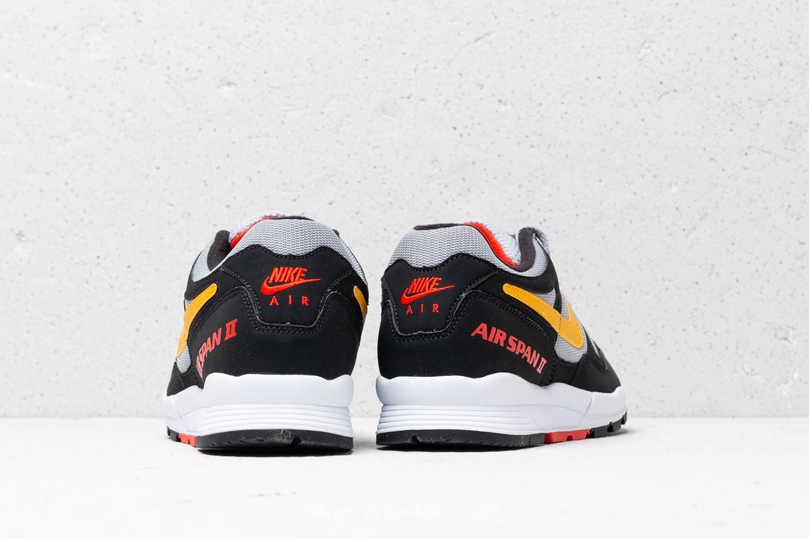 Nike air span 2 sale black yellow