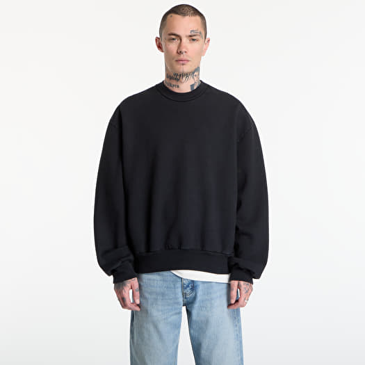 Sweatshirt Fear Of God Classic Fit Half Raglan Sweatshirt Black
