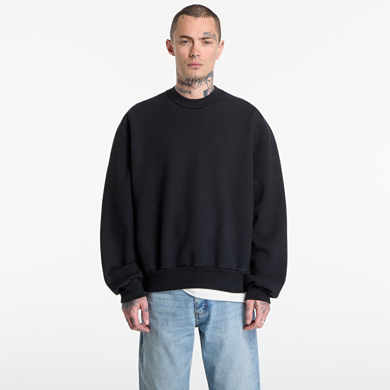 Sweatshirt Fear Of God Classic Fit Half Raglan Sweatshirt Black