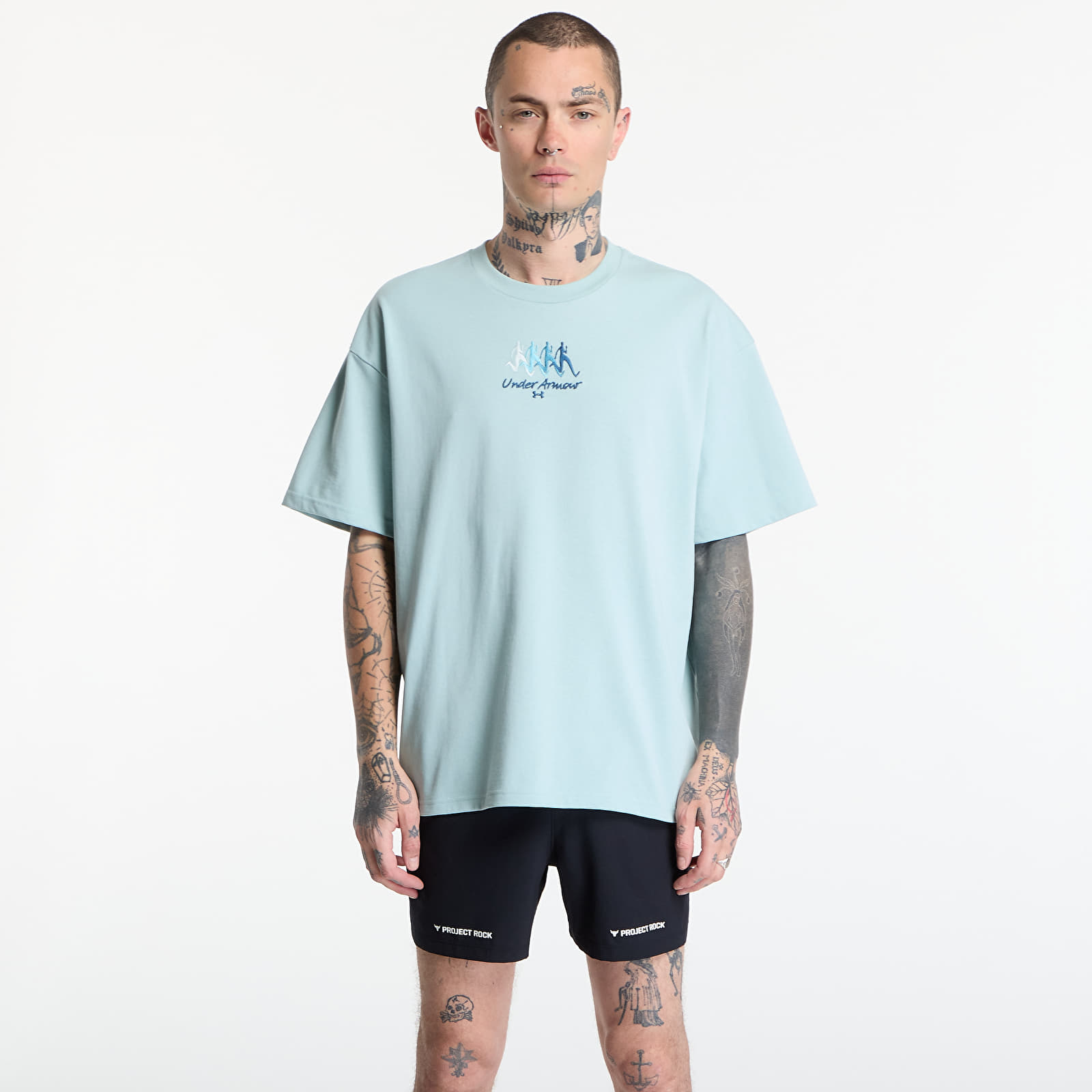 T-shirts Under Armour M HWT FITNESS EXPO SS Blue