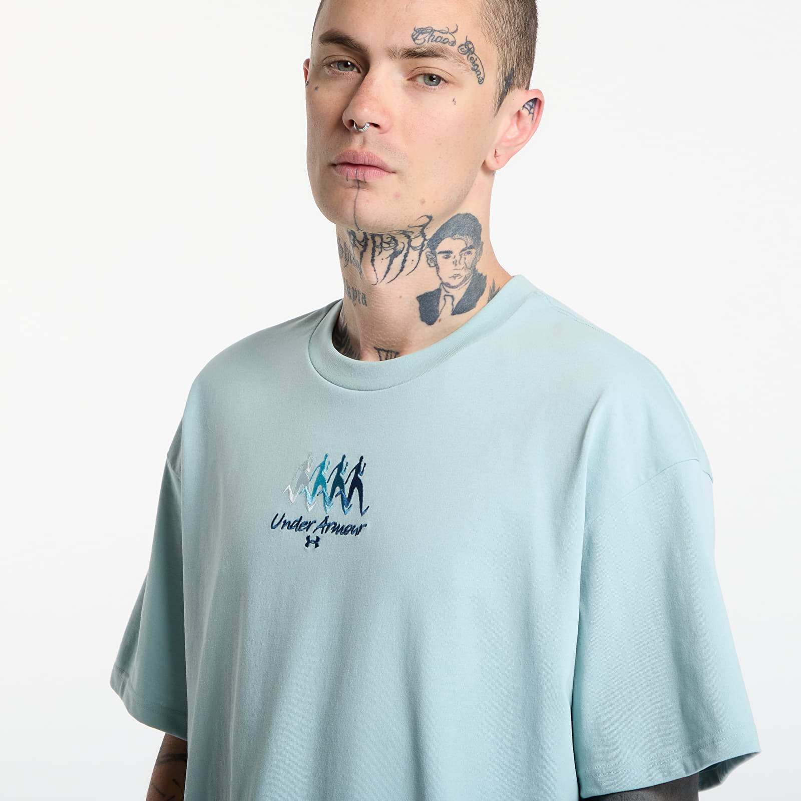 T-shirts Under Armour M HWT FITNESS EXPO SS Blue