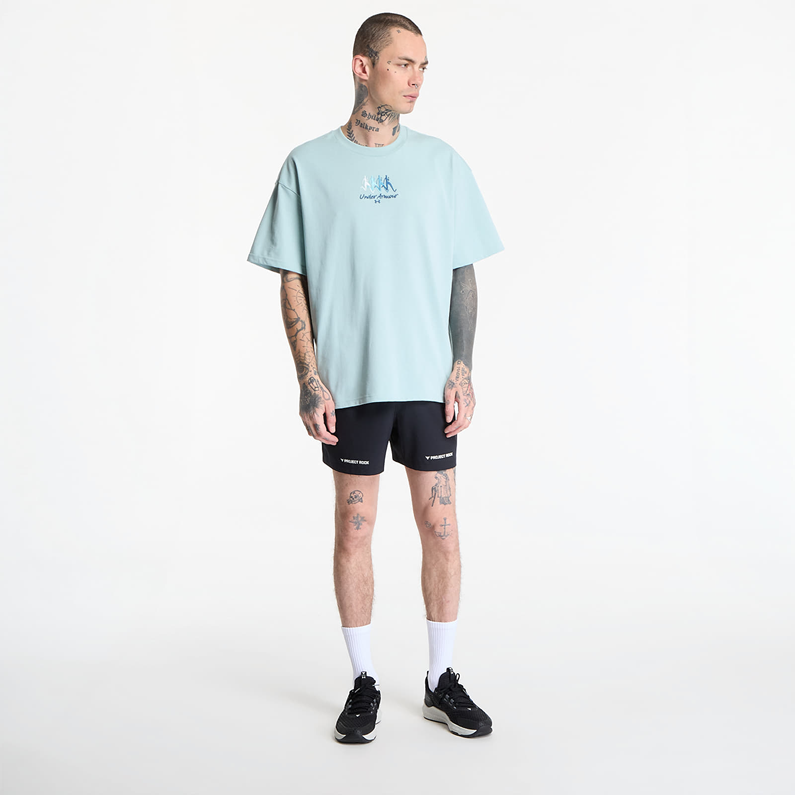 T-shirts Under Armour M HWT FITNESS EXPO SS Blue