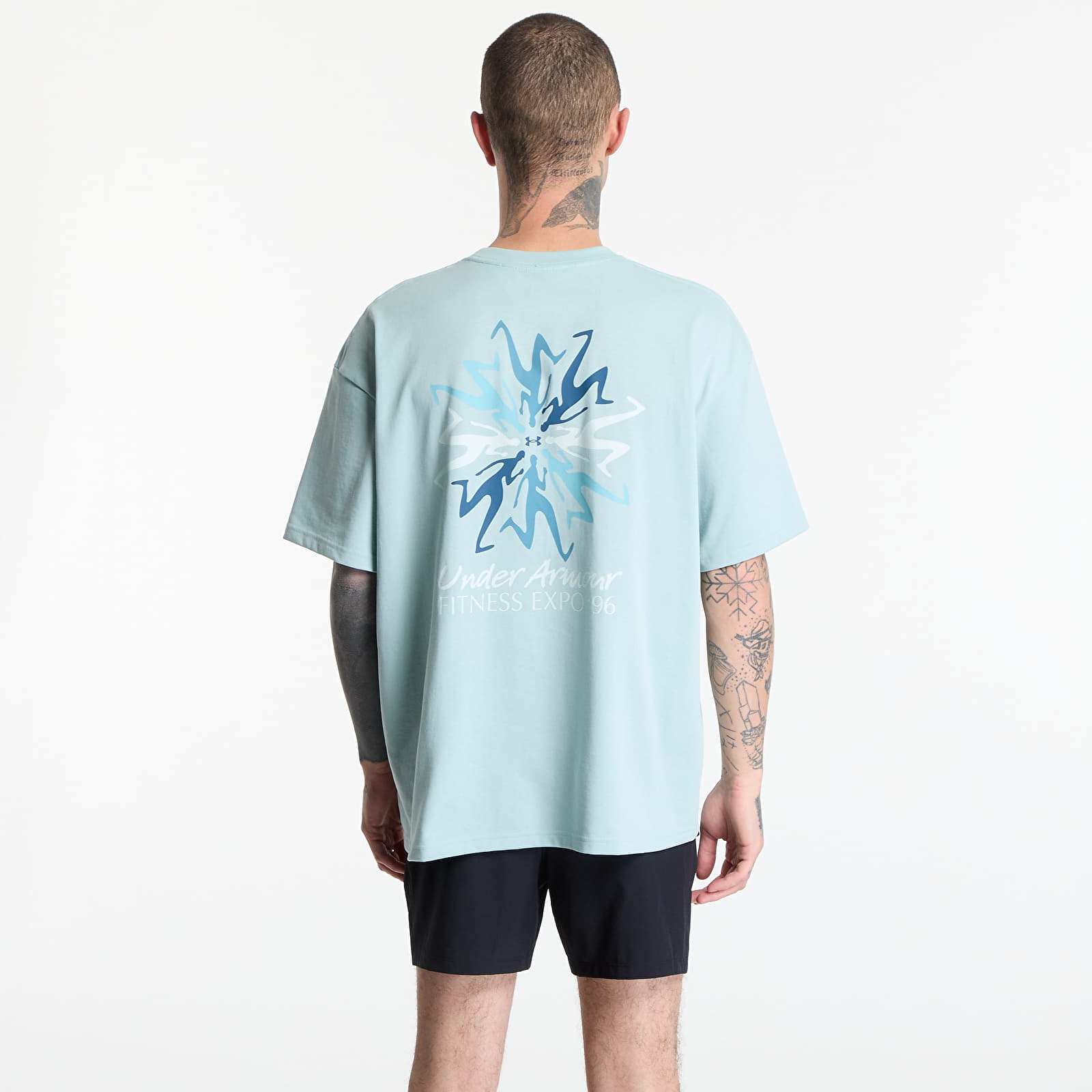 T-shirts Under Armour M HWT FITNESS EXPO SS Blue
