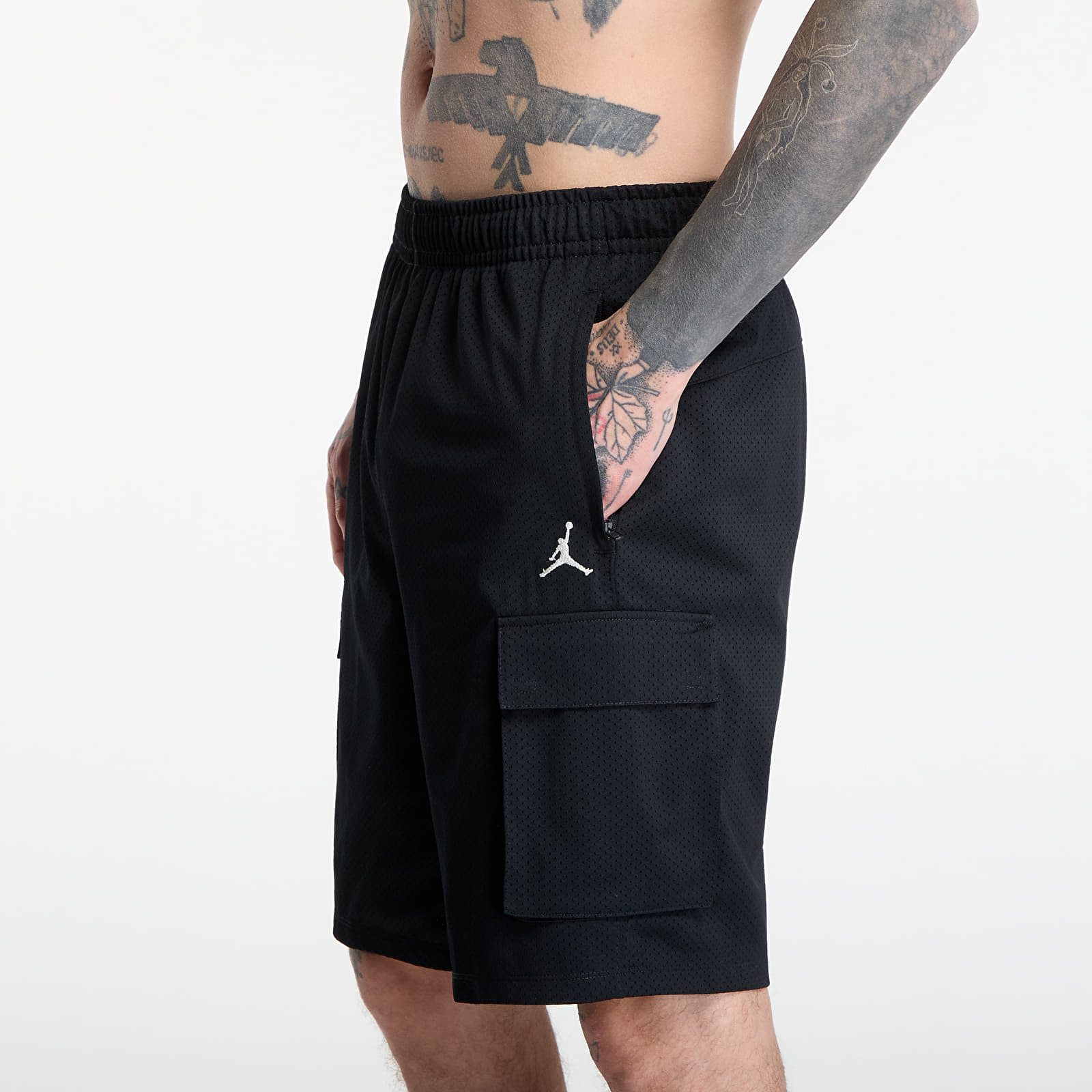 Shorts Jordan Brooklyn Men's Festival Cargo Shorts Black/ Pale Ivory