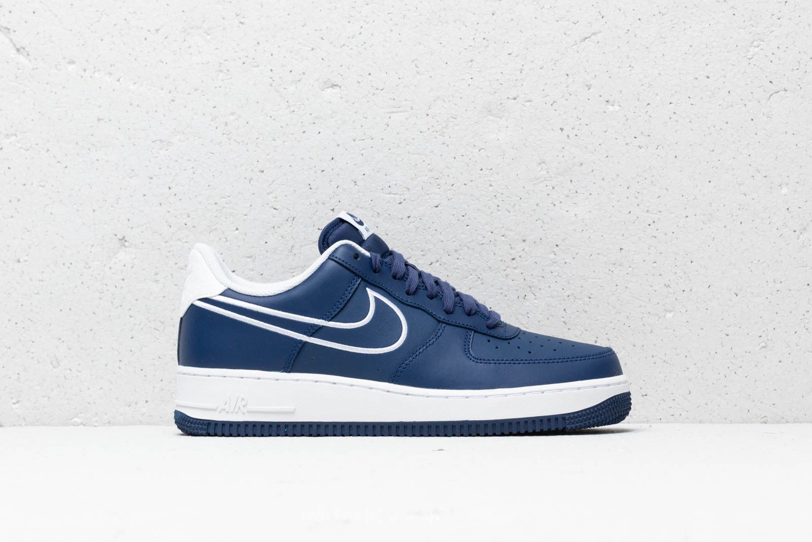 Vīriešu apavi Nike Air Force 1 '07 Leather Blue Void/ White