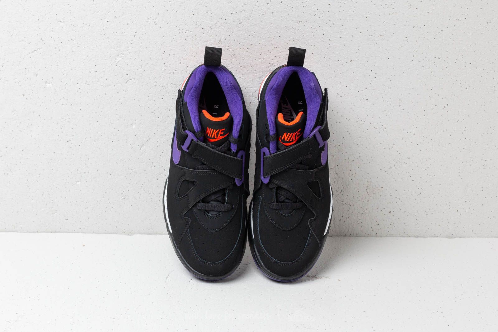 Scarpe uomo Nike Air Force Max CB Black/ Court Purple-Team Orange