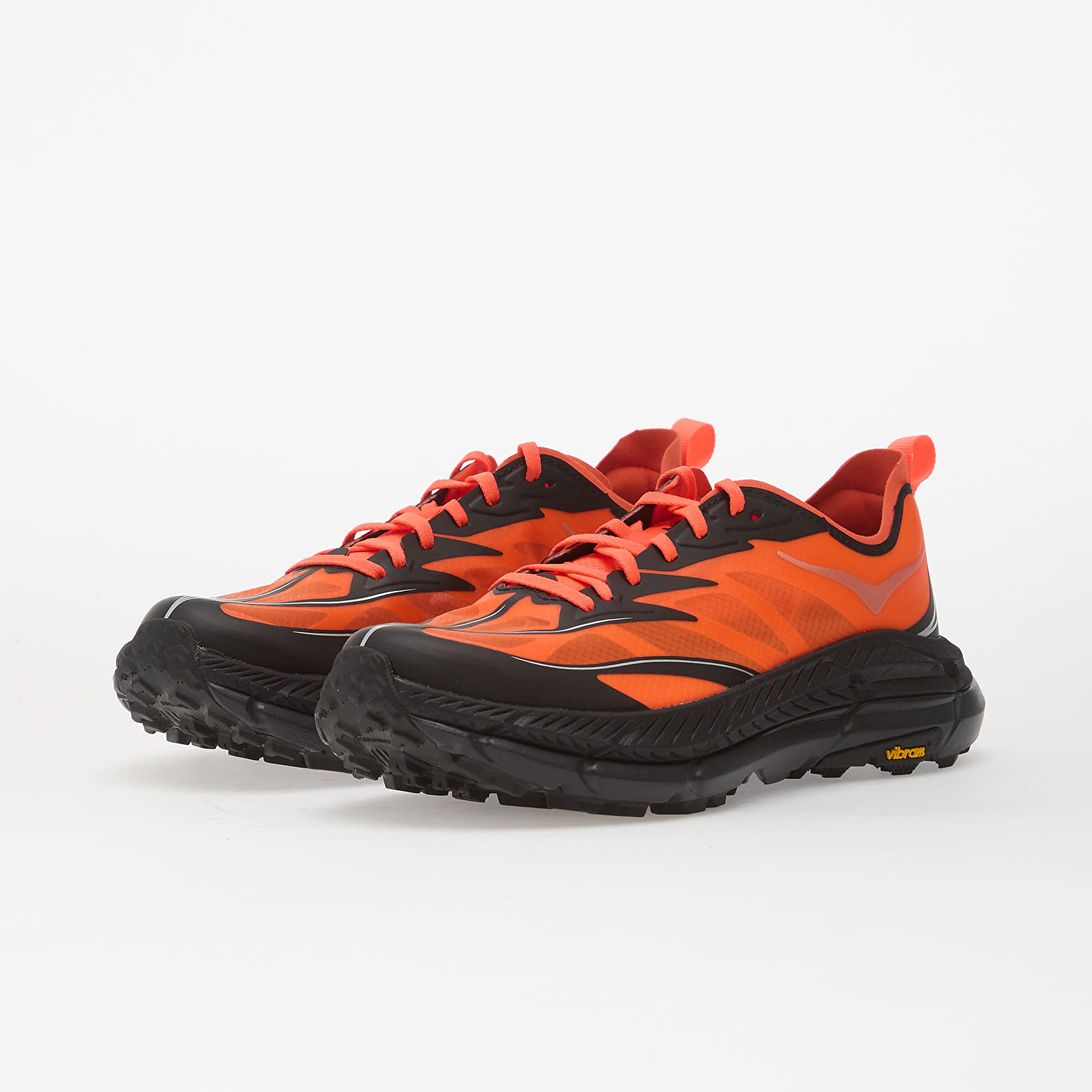 Pánské tenisky a boty Hoka® U Mafate Speed 4 Lite Neon Flame/ Black