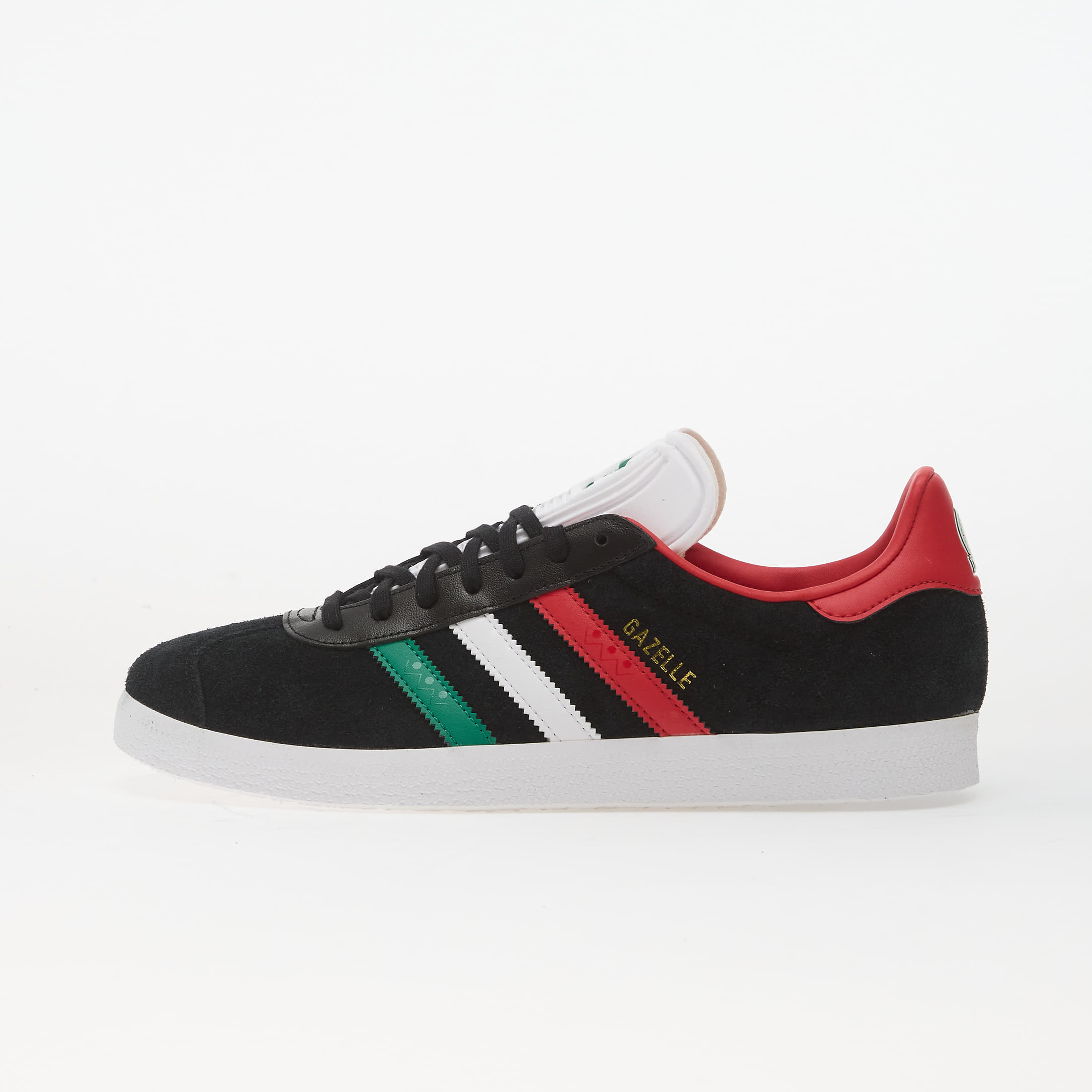 Levně Tenisky adidas Gazelle Core Black/ Ftwr White/ Better Scarlet
