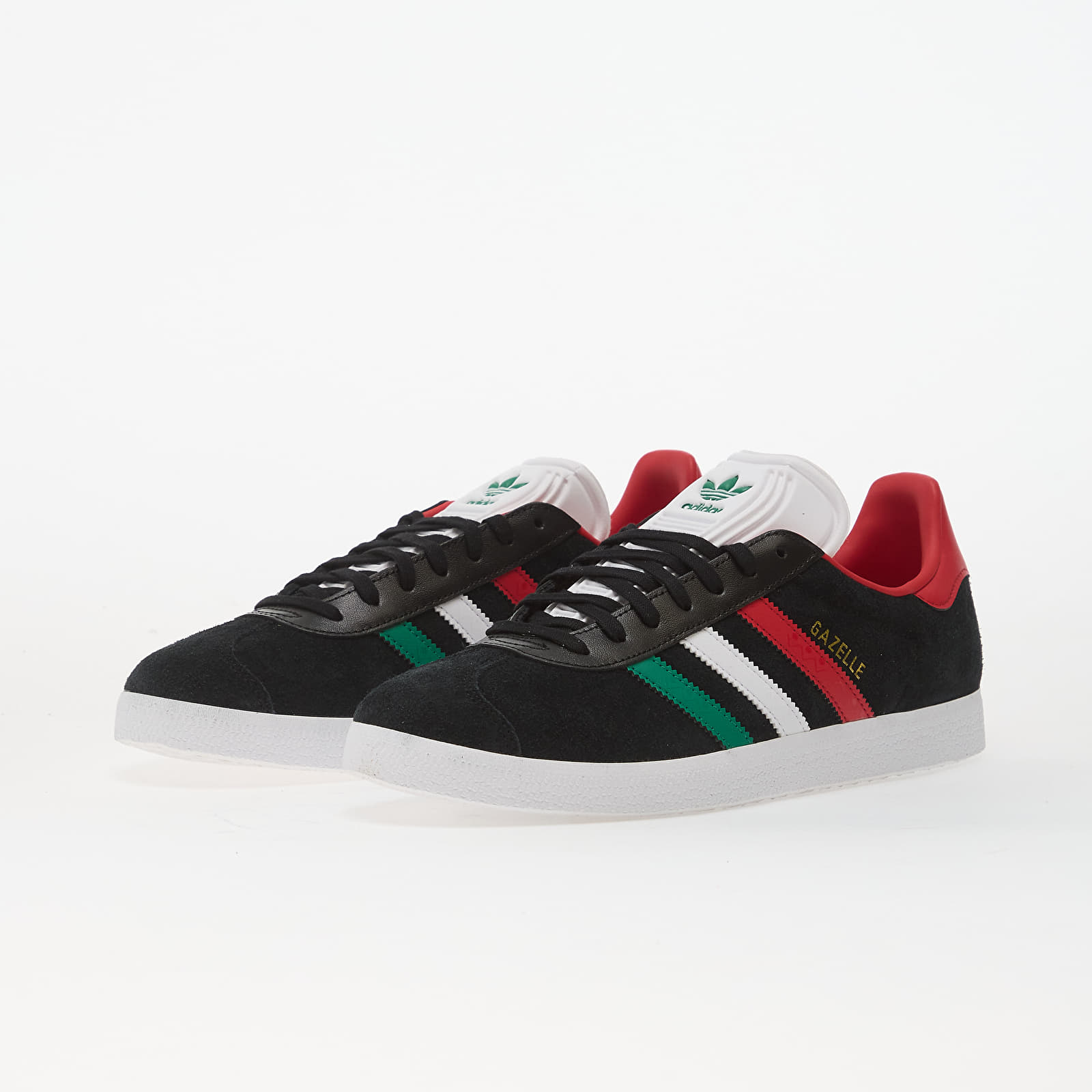 Herenschoenen adidas Gazelle Core Black/ Ftwr White/ Better Scarlet