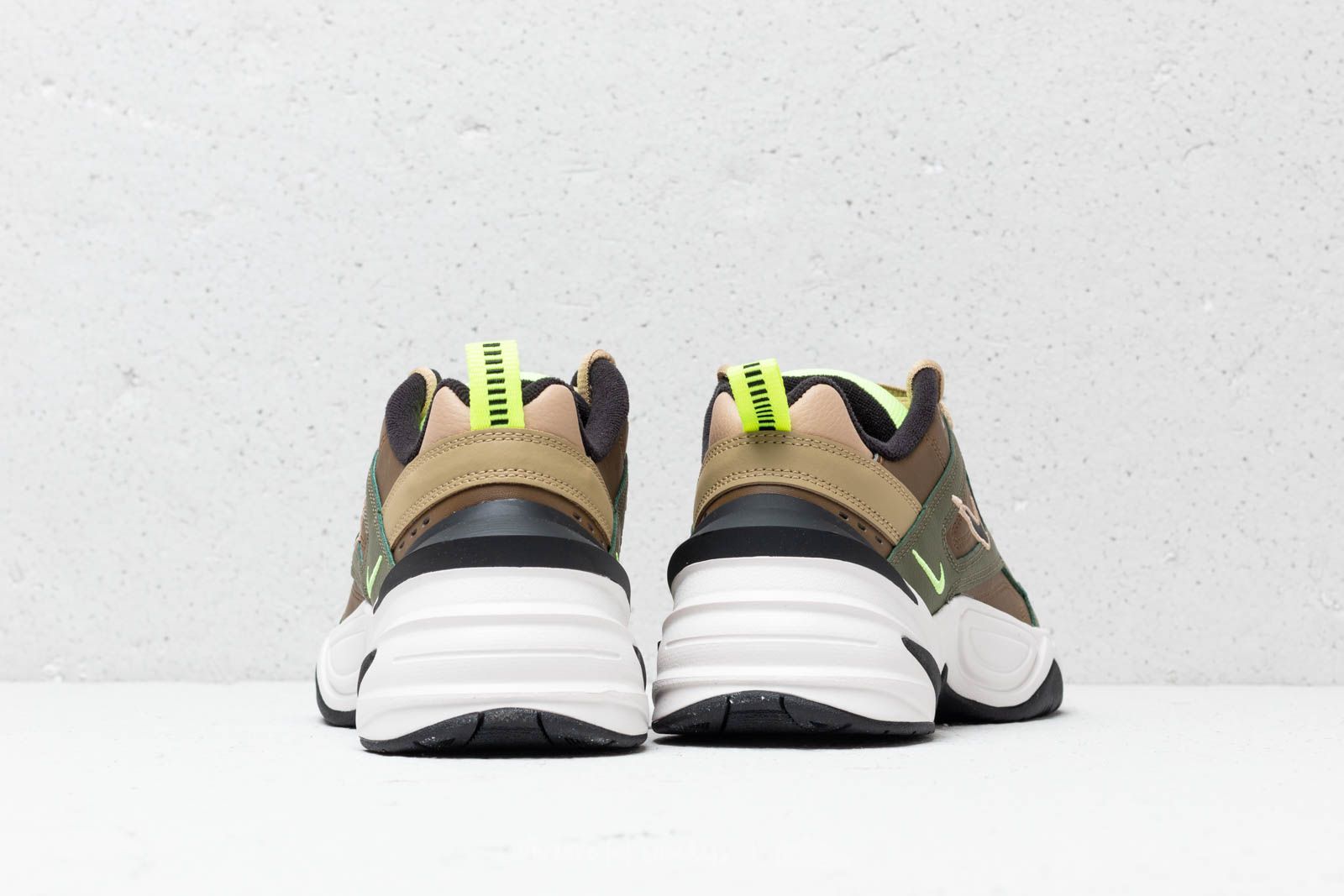 Women s shoes Nike M2K Tekno Wmns Medium Olive Black Yukon Brown