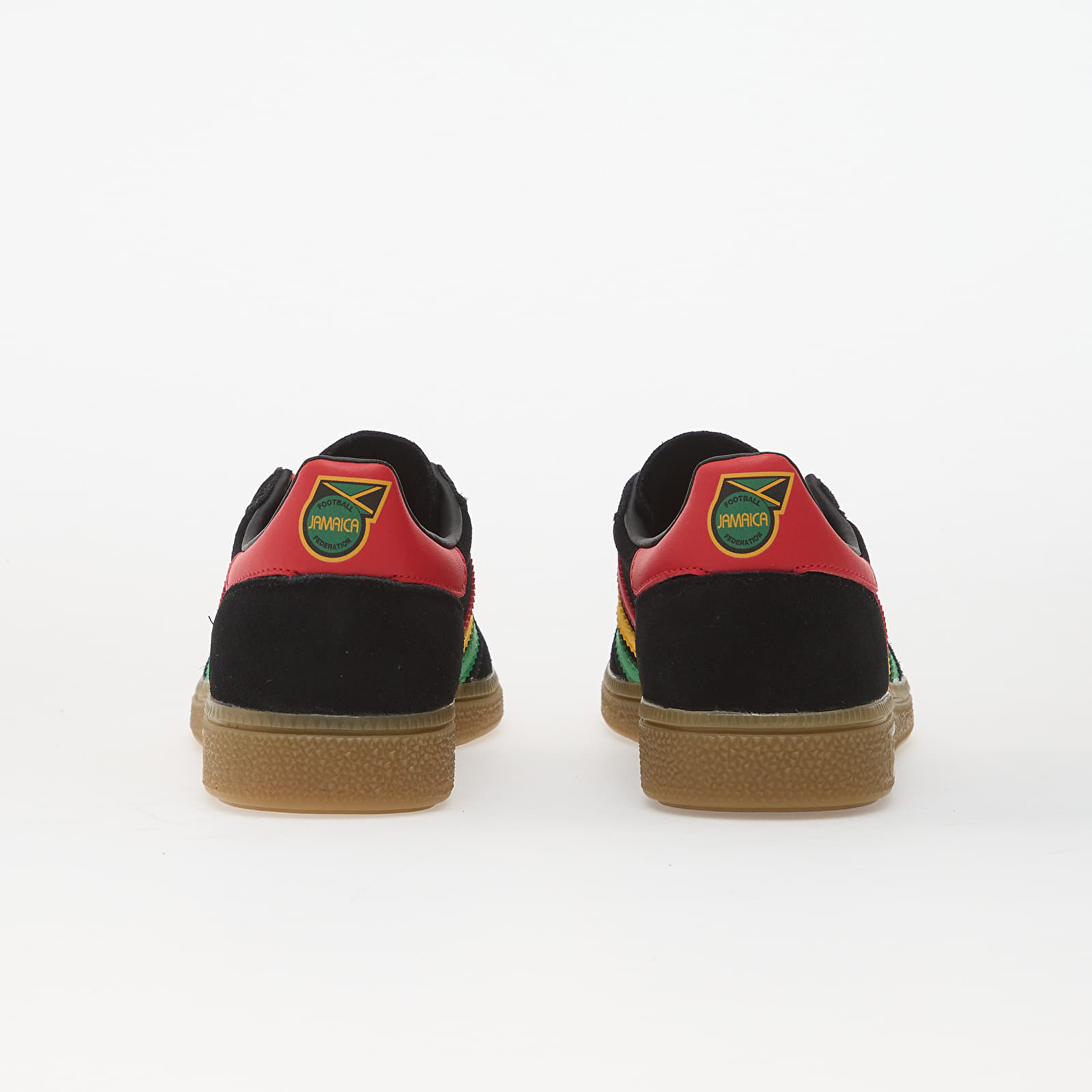 Мужская обувь adidas Jamaica Handball Spezial Core Black/ Pure Ruby/ Bold Gold