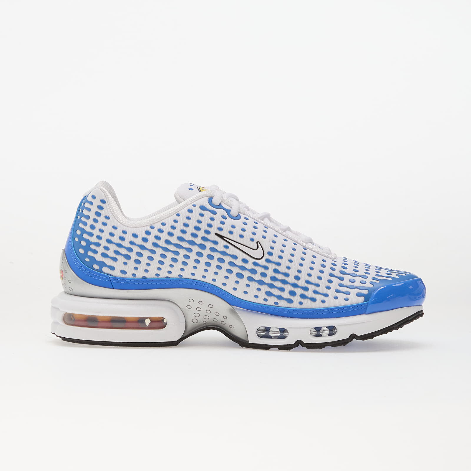 Skor för män Nike Air Max Plus Vii White/ White-Blue Crystal-Metallic Silver