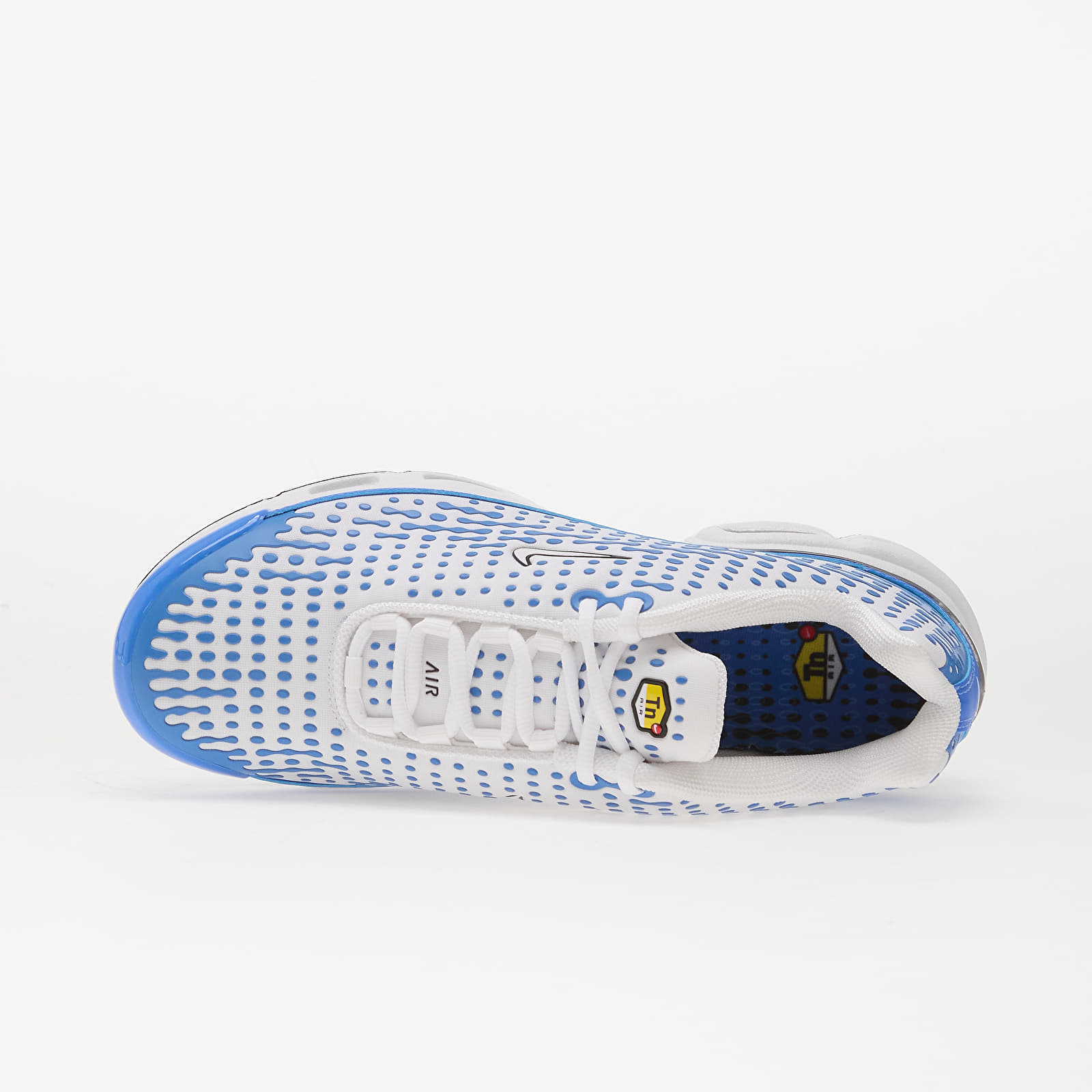 Skor för män Nike Air Max Plus Vii White/ White-Blue Crystal-Metallic Silver