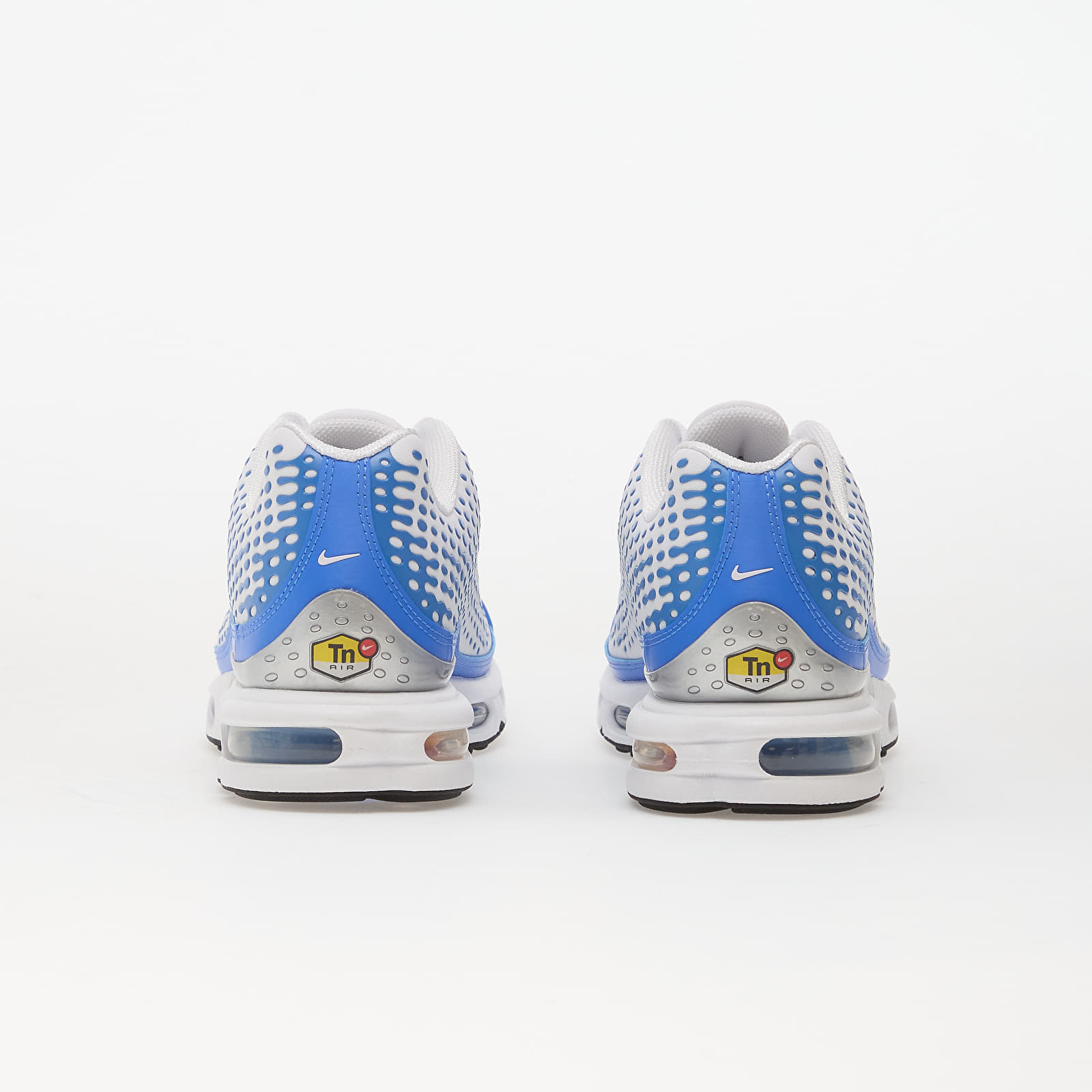 Skor för män Nike Air Max Plus Vii White/ White-Blue Crystal-Metallic Silver