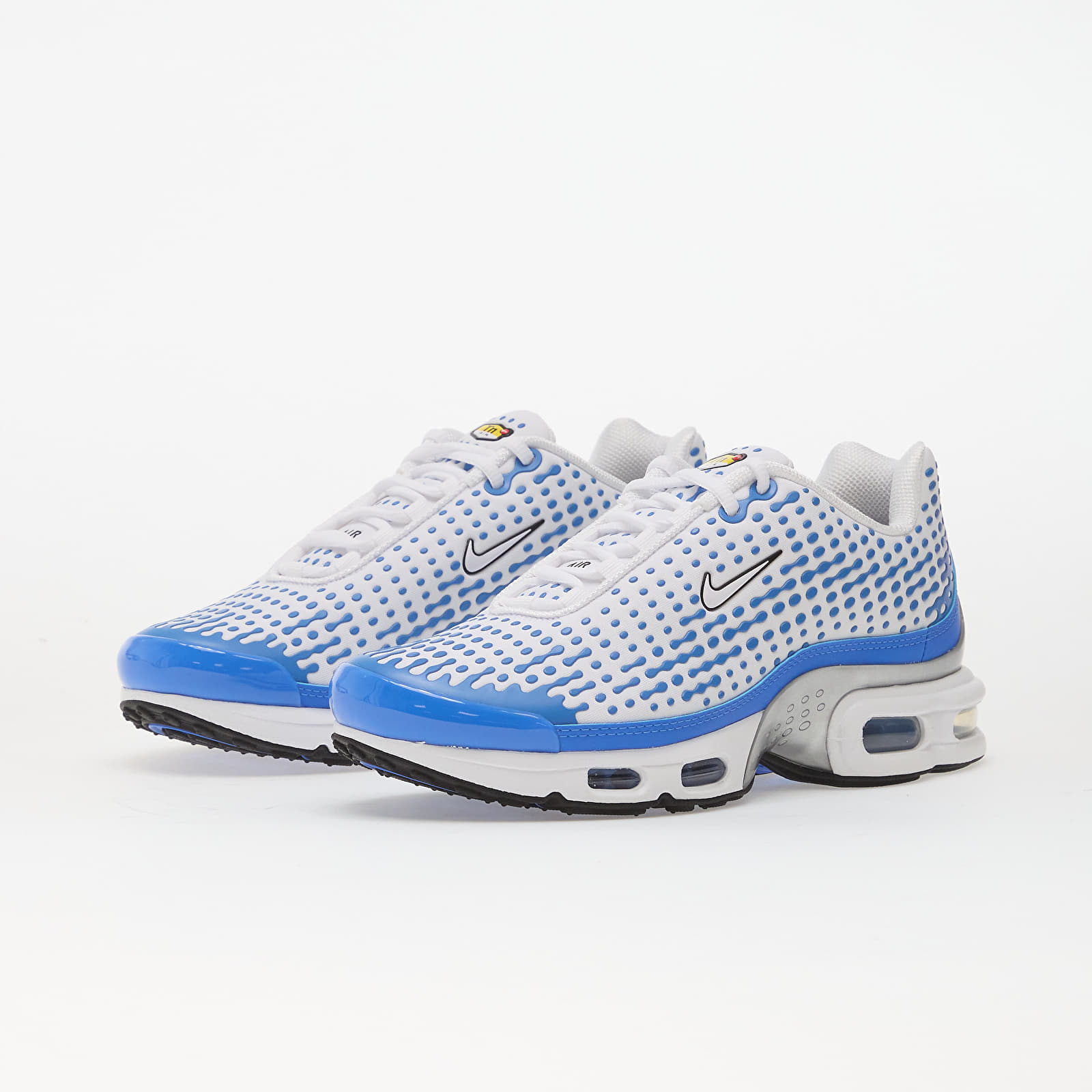 Skor för män Nike Air Max Plus Vii White/ White-Blue Crystal-Metallic Silver