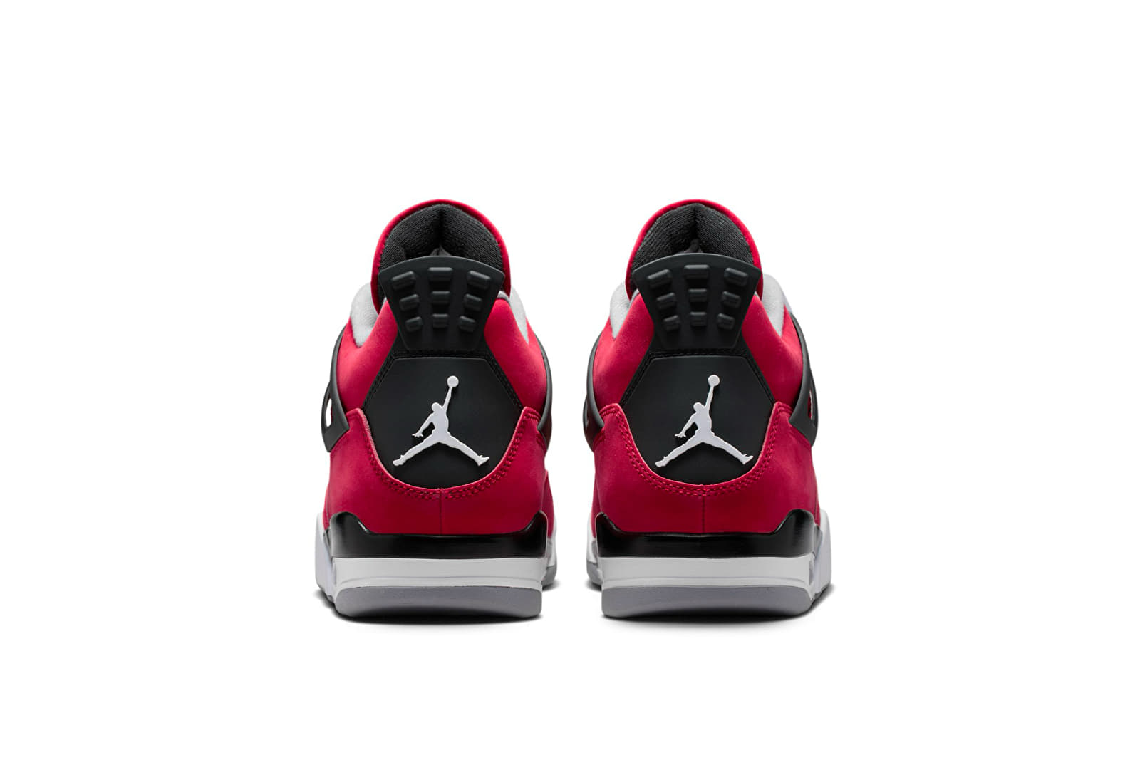 Sapatos de homem Air Jordan 4 Retro "Toro Bravo" Fire Red/ White-Black-Cement Grey