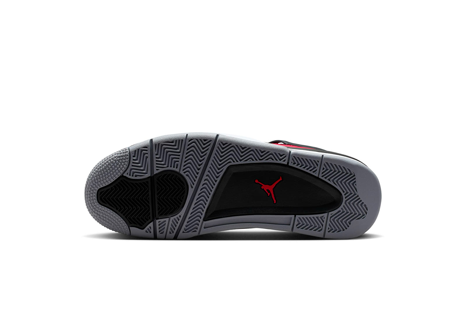 Sapatos de homem Air Jordan 4 Retro "Toro Bravo" Fire Red/ White-Black-Cement Grey