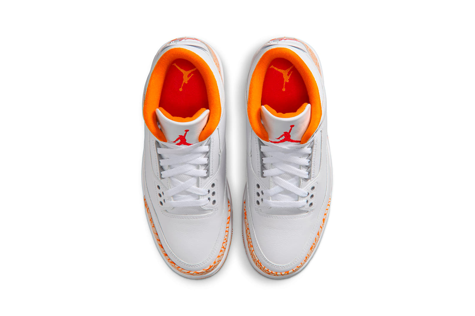 Dámské tenisky a boty Air Jordan 3 Retro "Orange Citrus" White/ Multi-Color