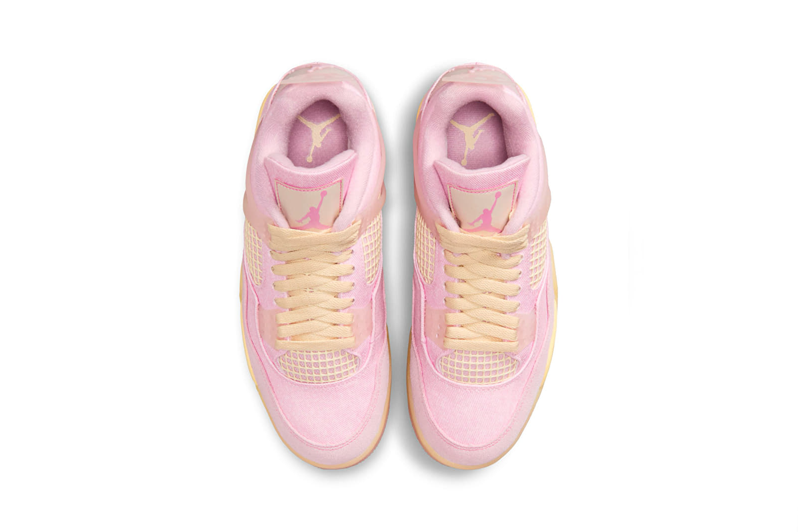 Naisten kengät Air Jordan 4 Retro "Iced Carmine" Pearl Pink/ Iced Carmine-Coconut Milk