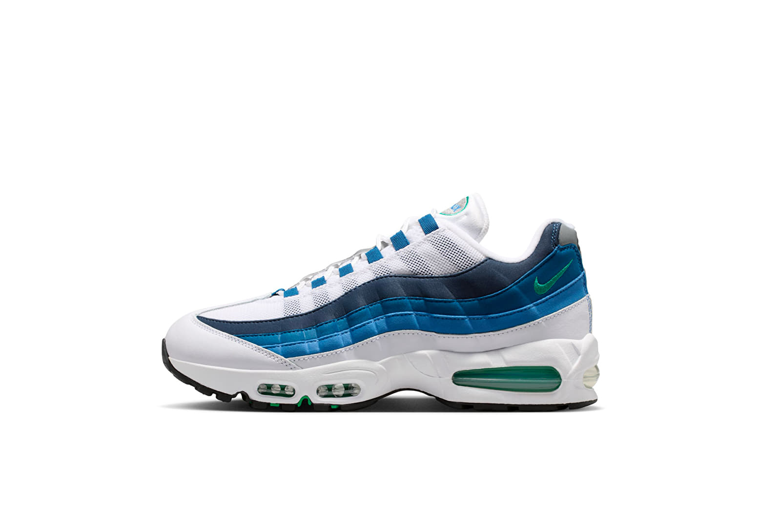 Skor för män Nike Air Max 95 Og White/ Emerald Green-Lake Blue