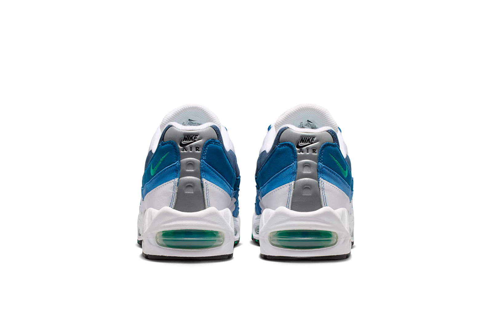 Skor för män Nike Air Max 95 Og White/ Emerald Green-Lake Blue