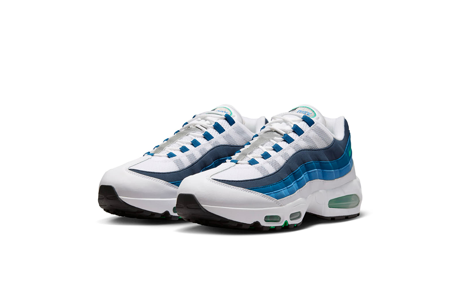 Skor för män Nike Air Max 95 Og White/ Emerald Green-Lake Blue