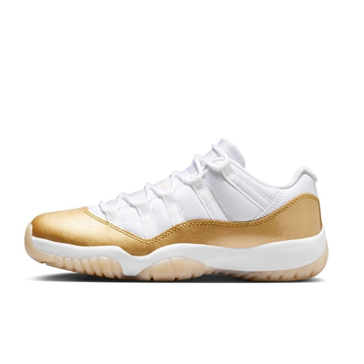 Air Jordan 11 Retro Low "Mother's Day" White/ Metallic Gold-Team Gold