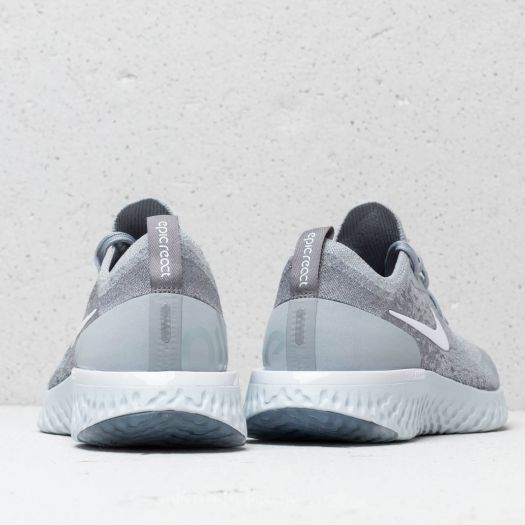 Women's epic react flyknit running shoes gray store
