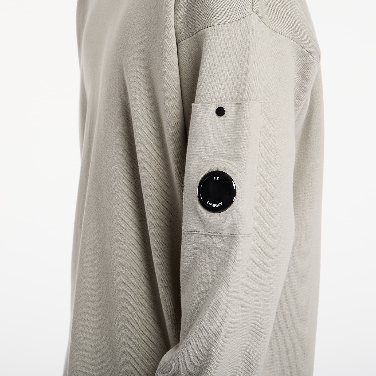 Sweaters voor heren C.P. Company Cotton Sea Island Lens Sweater Dove