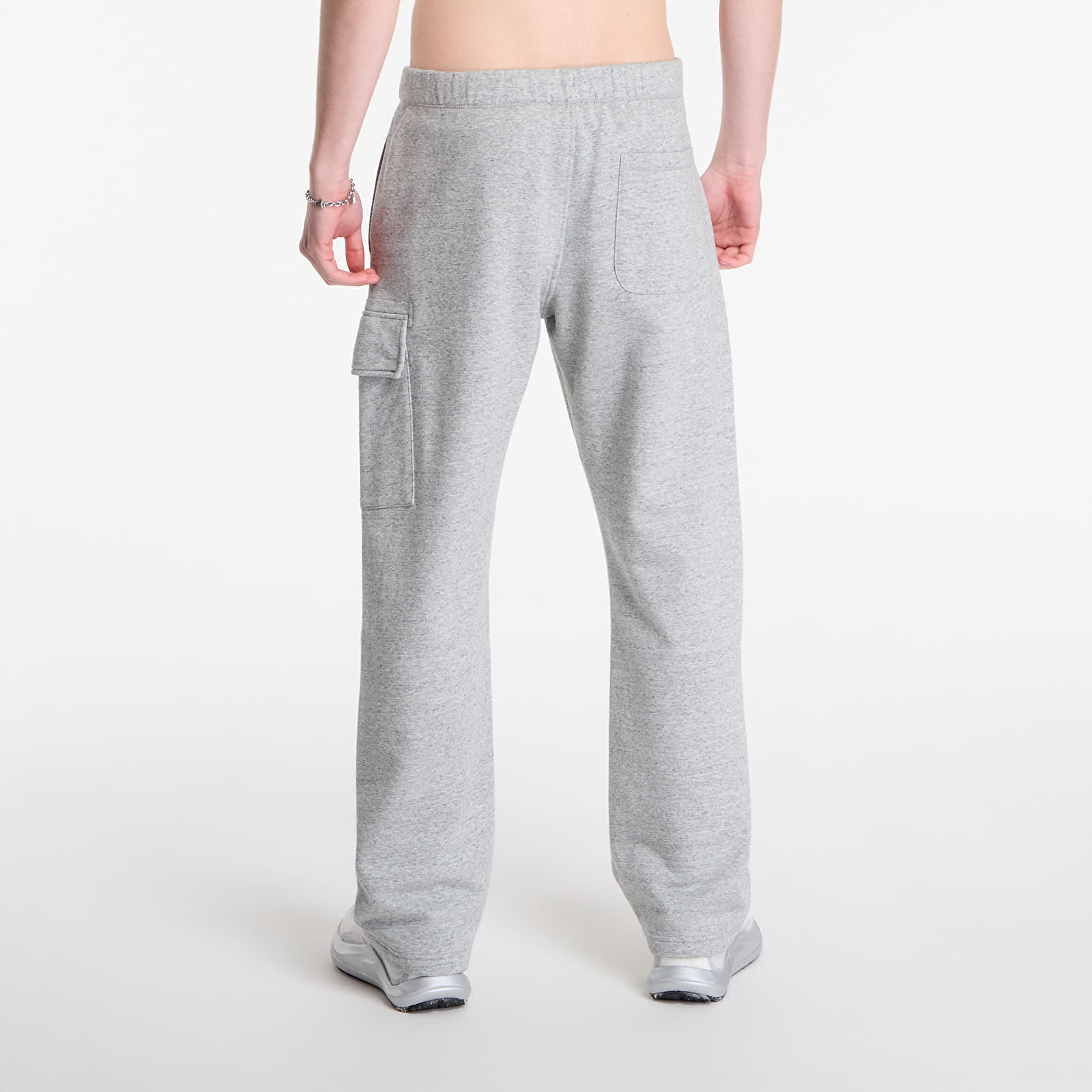 Мъжки спортни панталони C.P. Company Diagonal Raised Fleece Cargo Sweatpants Greystone