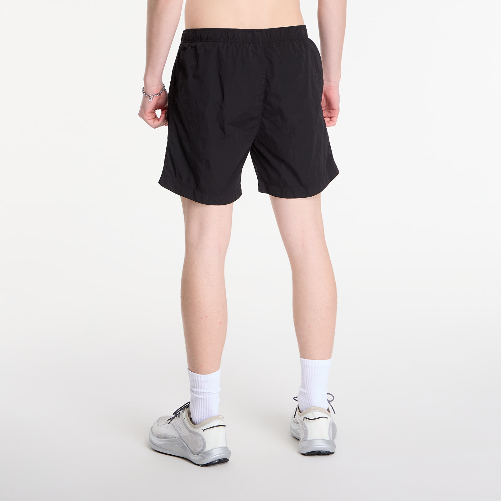 Badehosen - Männer C.P. Company Eco-Chrome R Graphic Embroidery Swim Shorts Black