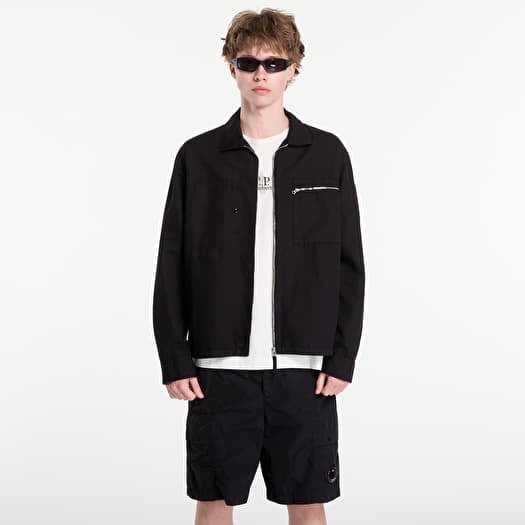 Hemd C.P. Company Overshirt Black