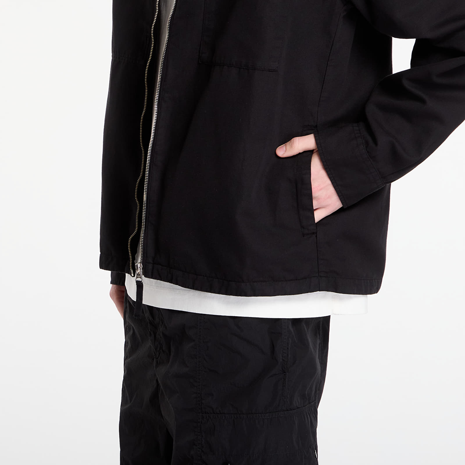 Hemden für Männer C.P. Company Overshirt Black