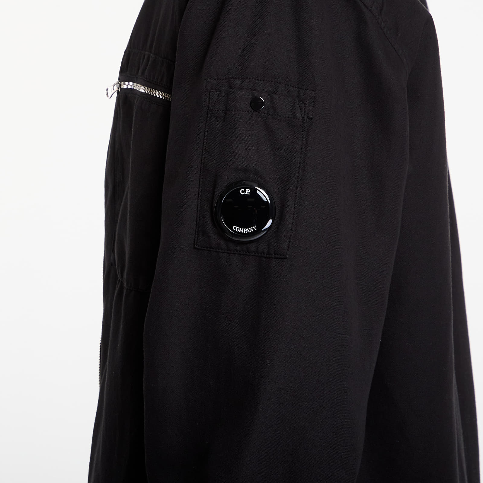 Hemden für Männer C.P. Company Overshirt Black