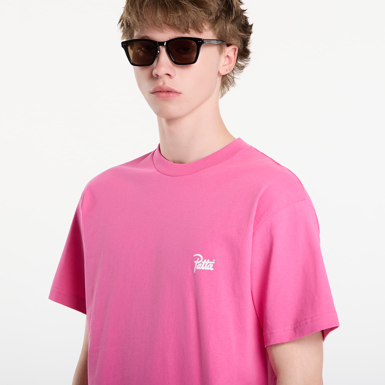 Majice T-shirt Patta Protect Yourself T-Shirt UNISEX Ibis Rose