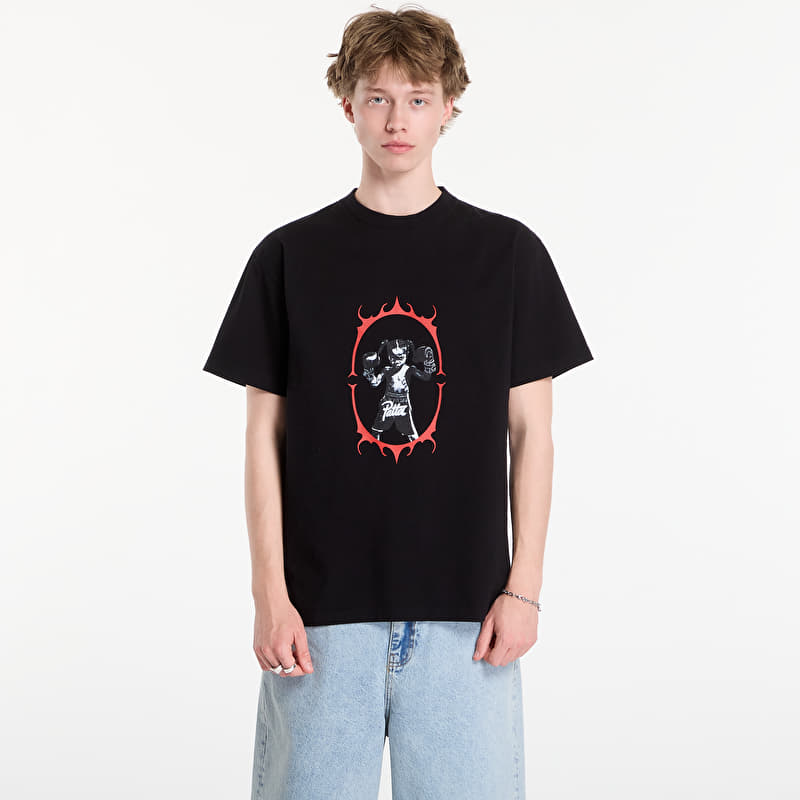 Tričko Patta Boxing T-Shirt UNISEX Black