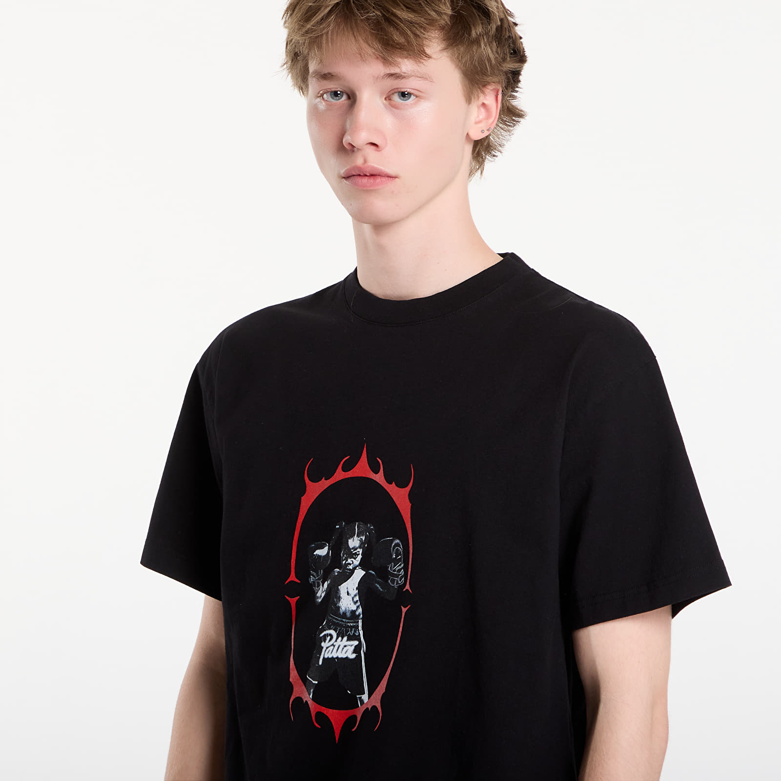 Majice T-shirt Patta Boxing T-Shirt UNISEX Black