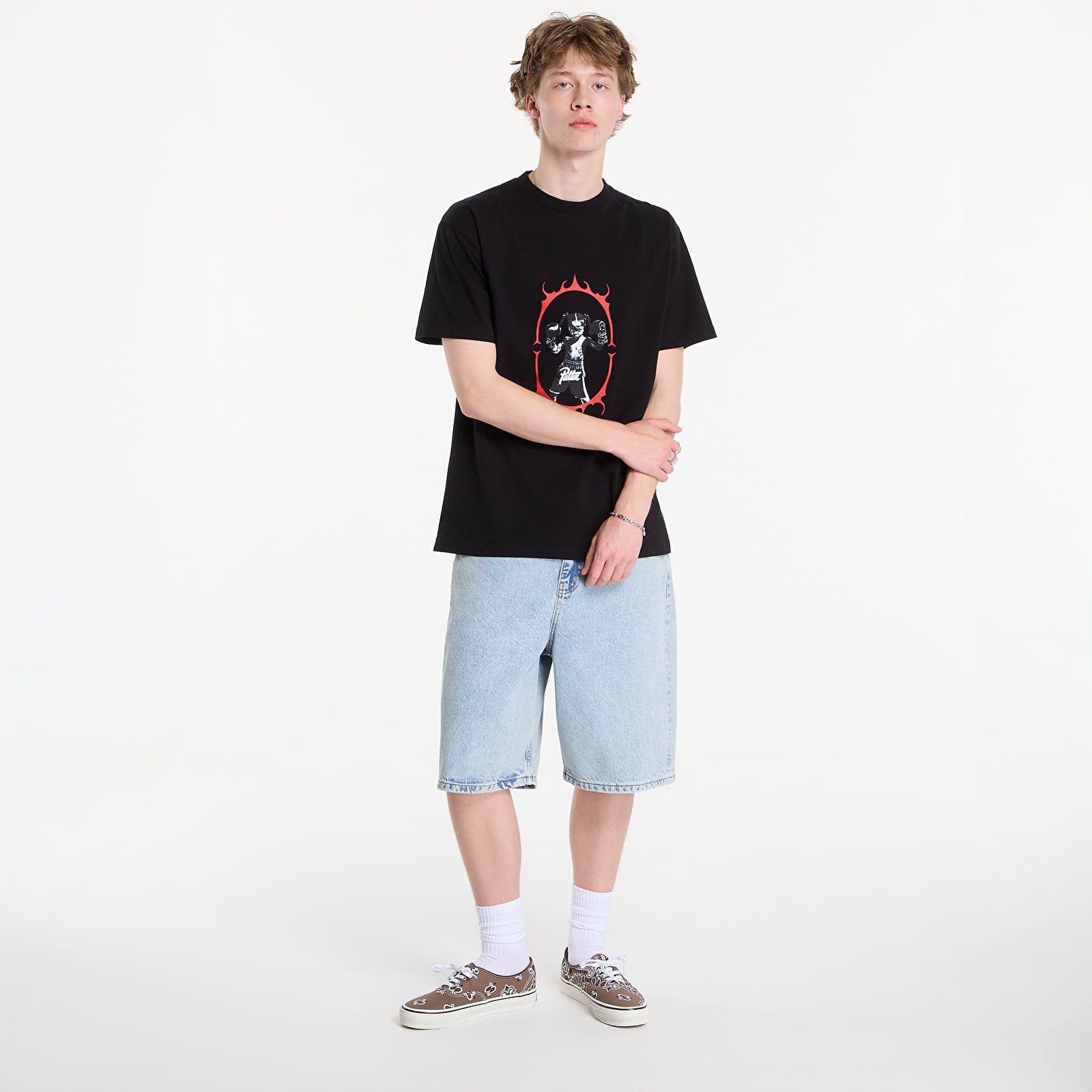 Majice T-shirt Patta Boxing T-Shirt UNISEX Black