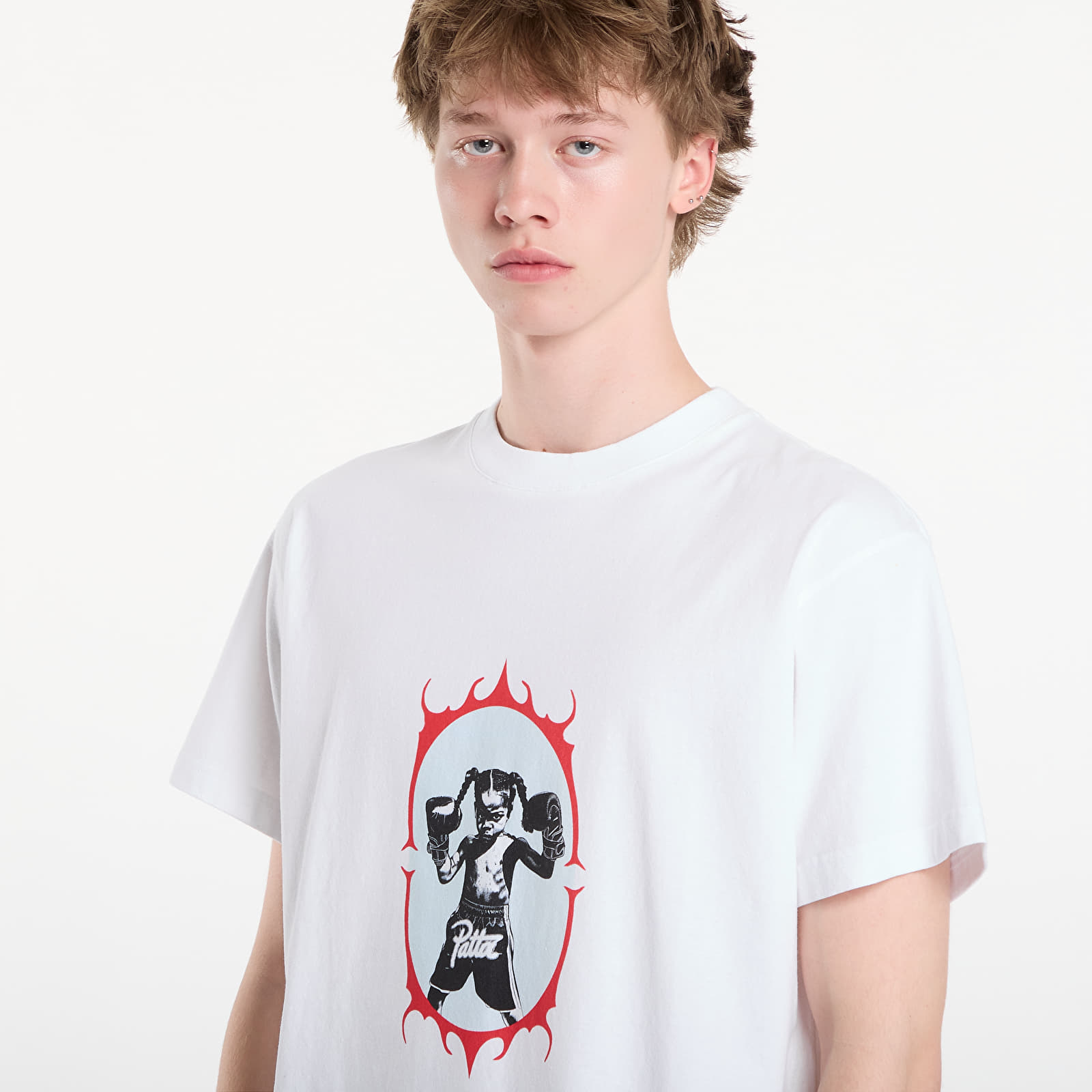 Majice T-shirt Patta Boxing T-Shirt UNISEX White