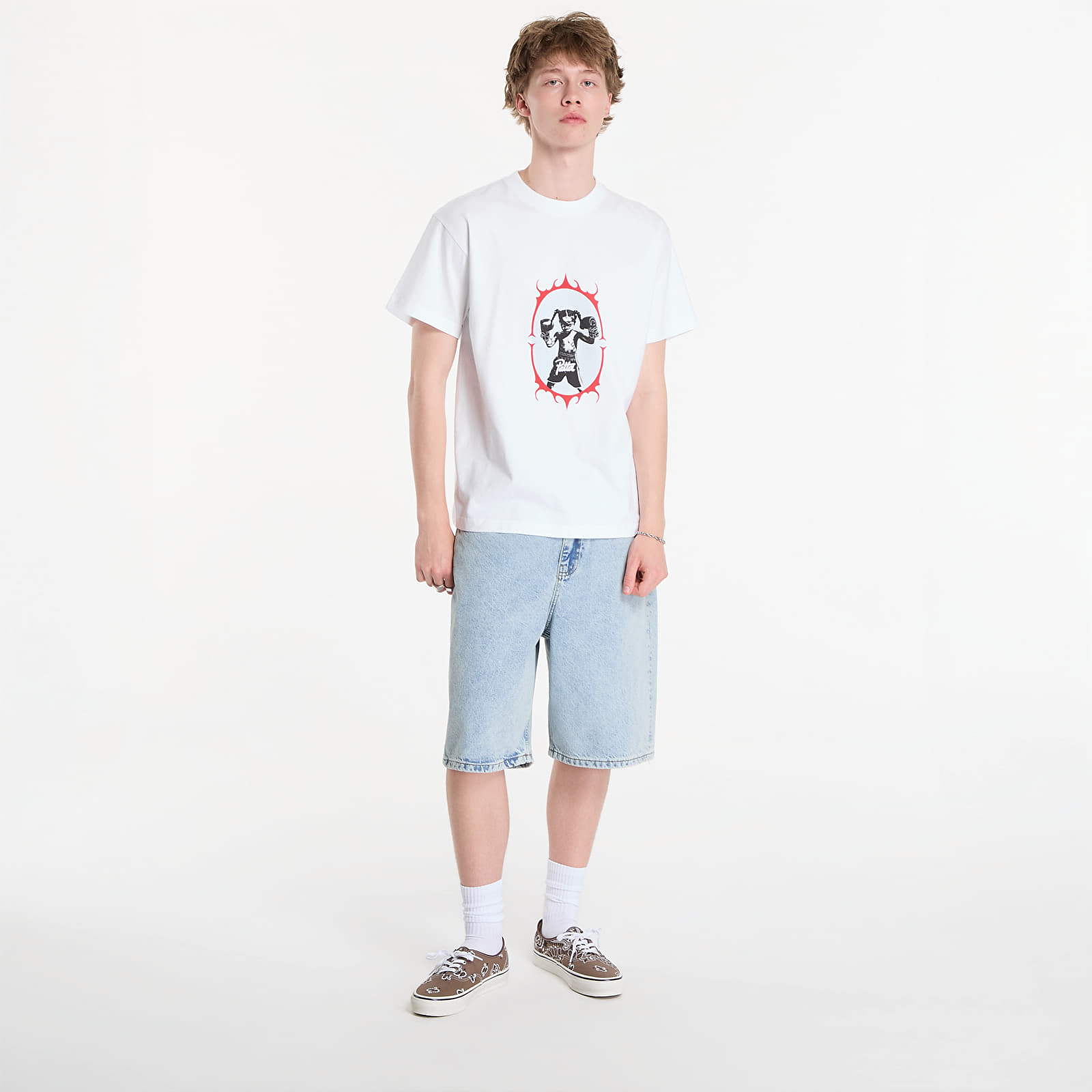 Majice T-shirt Patta Boxing T-Shirt UNISEX White