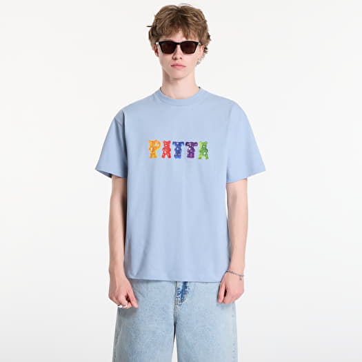 Majice Patta Gummi T-Shirt UNISEX Dusty Blue