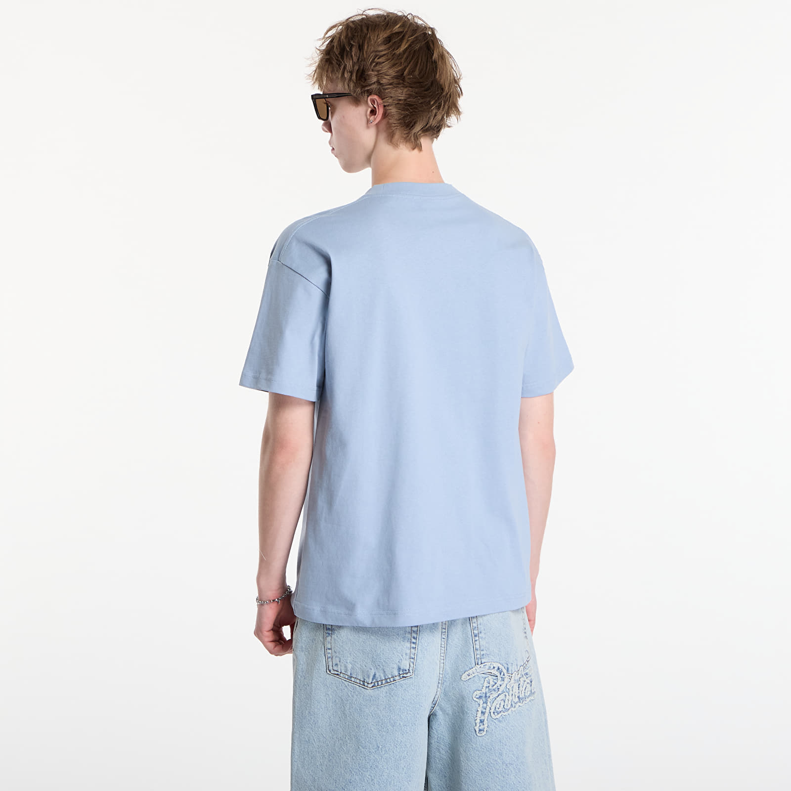 Majice T-shirt Patta Gummi T-Shirt UNISEX Dusty Blue